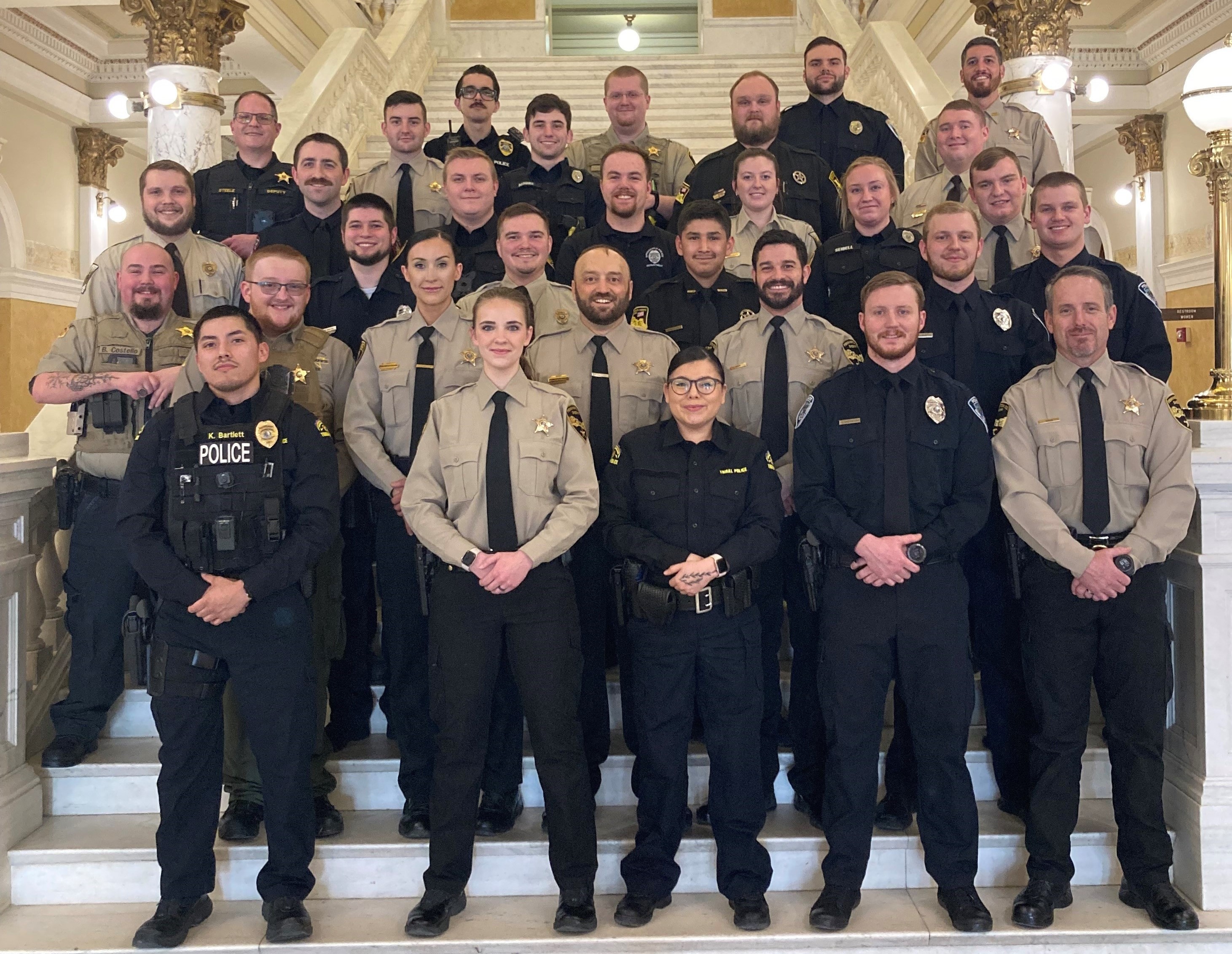 184th Graduation Class from Law Enforcement Training